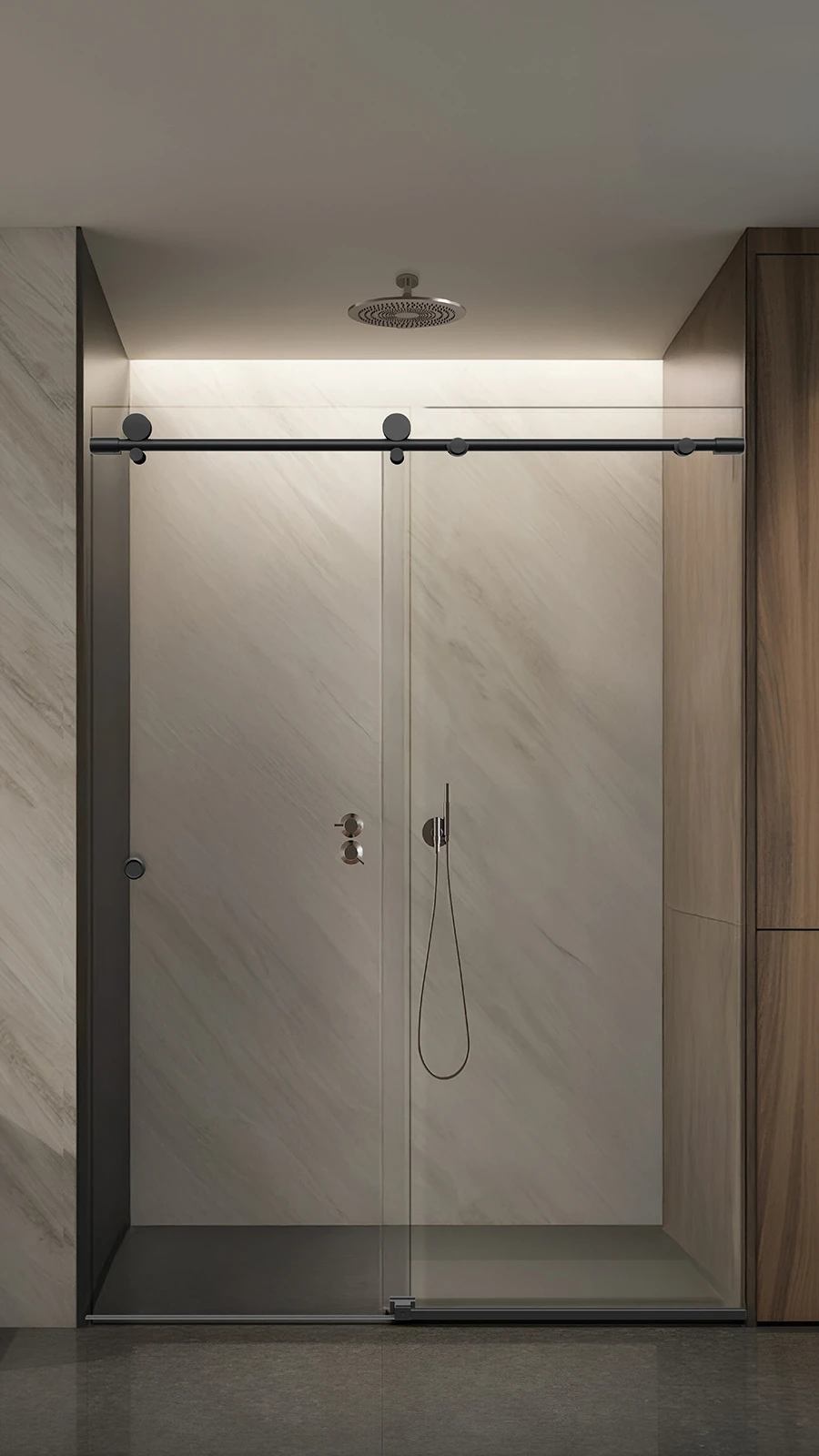 Metro shower door