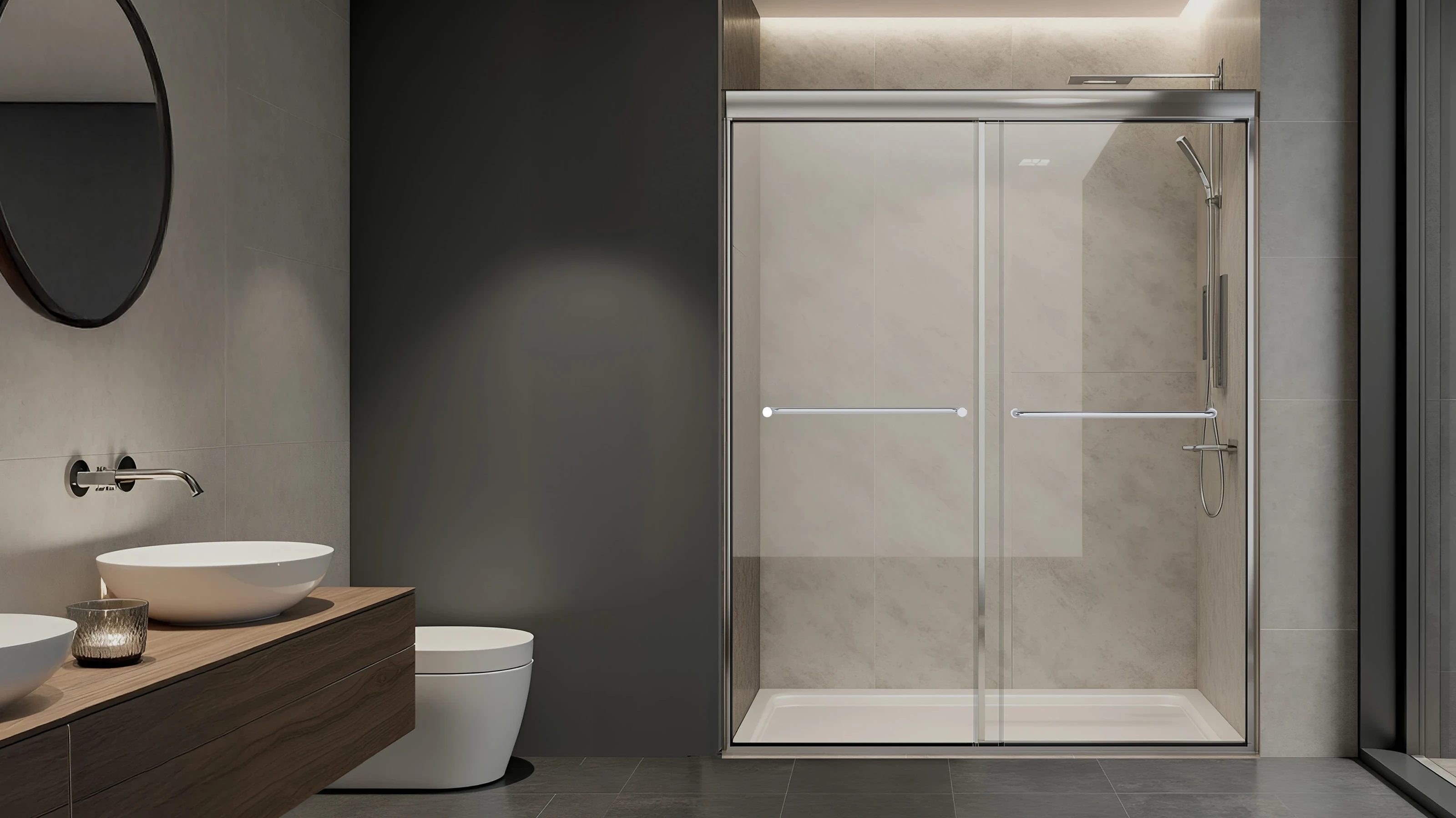 Sero shower door