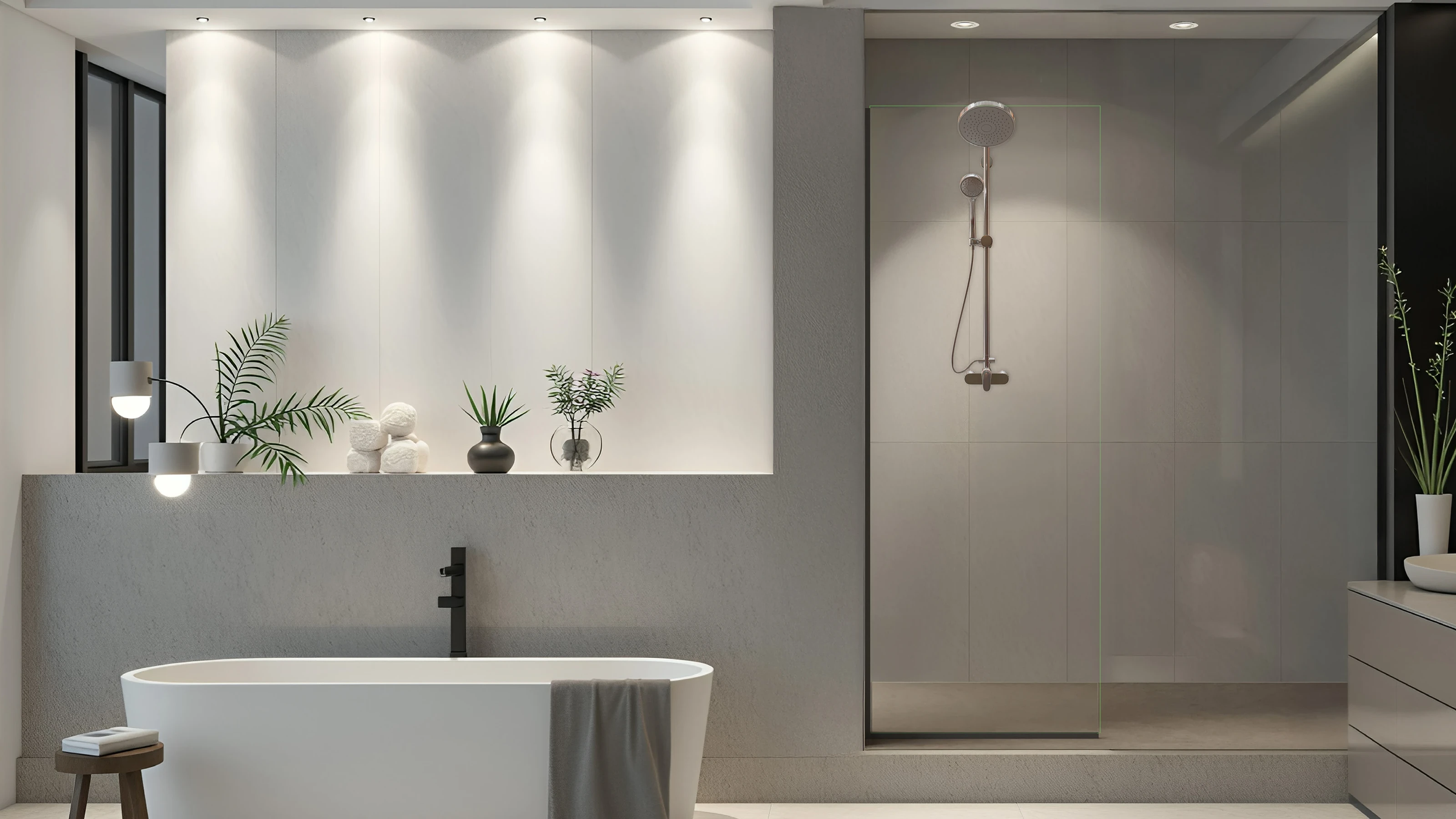 Tela shower door
