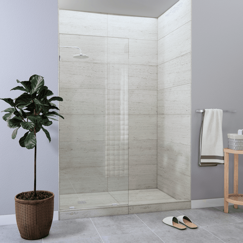 Tela™ Right Open Single Shower Screen-1