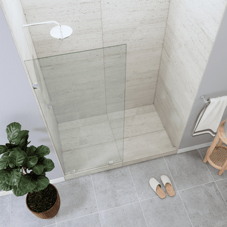 Tela™ Right Open Single Shower Screen-2