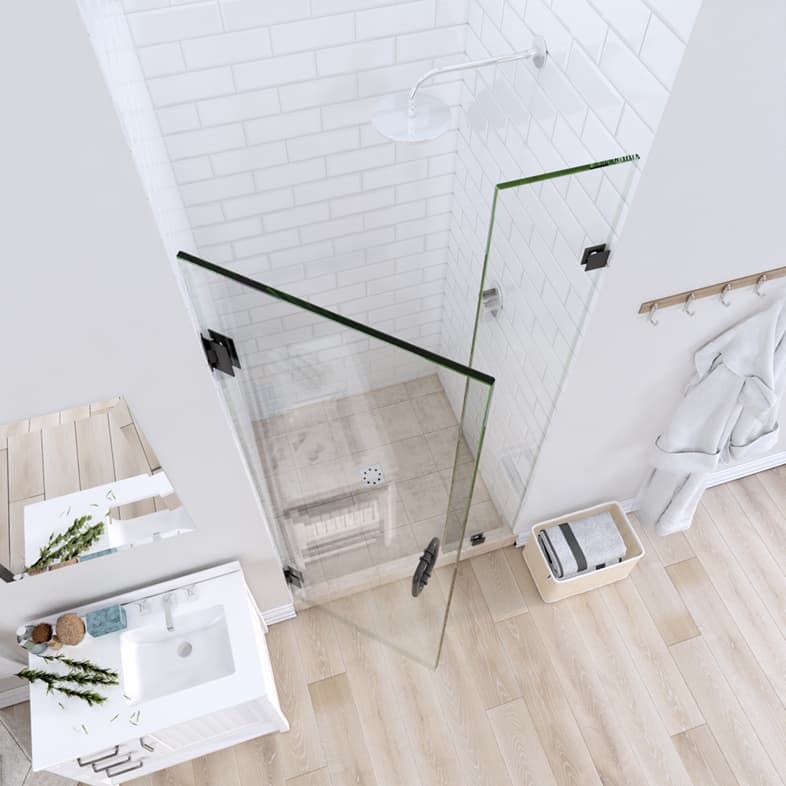 Prima™ Right Open Door & Panel Shower Door-3