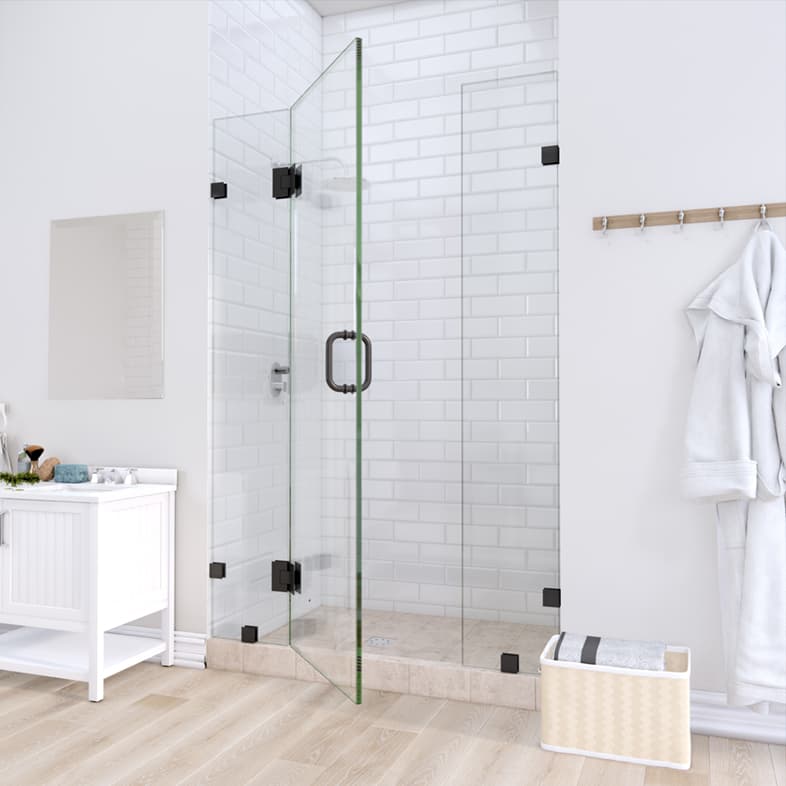 Prima™ Right Open Door & Panel Shower Door-0