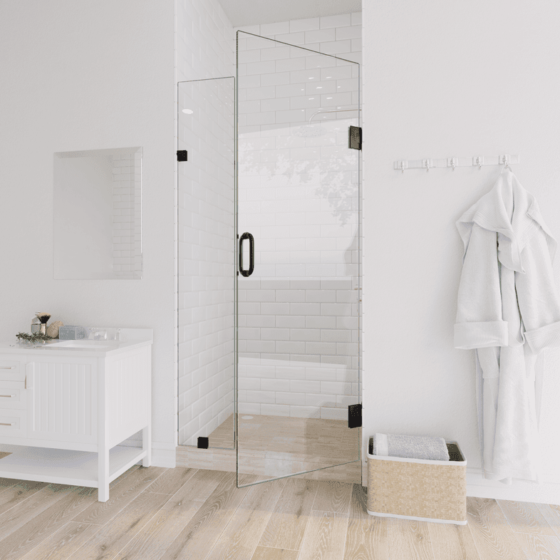 Prima™ Left Open Door & Panel Shower Door-0