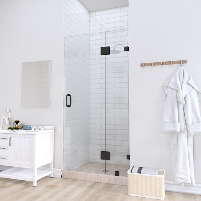 Prima™ Left Open Door & Panel Shower Door-3