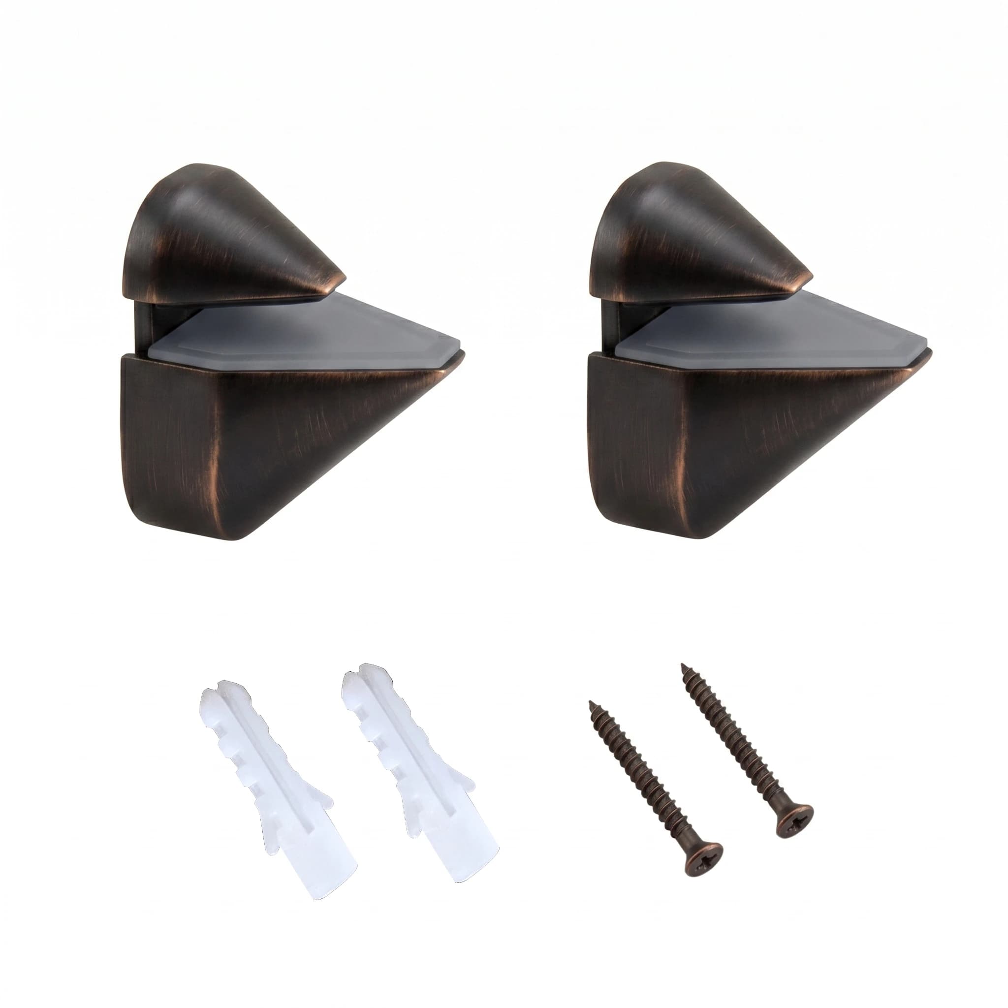 Adjustable Shelf Bracket (Set of 2) for 1/8" to 15/16" Shelves