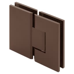 Venus 180 Degree Glass-to-Glass Square Shower Hinge