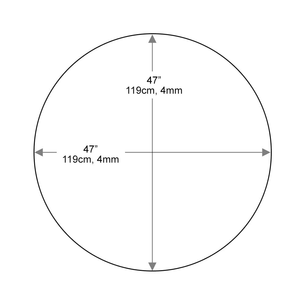Round Glass Table Tops