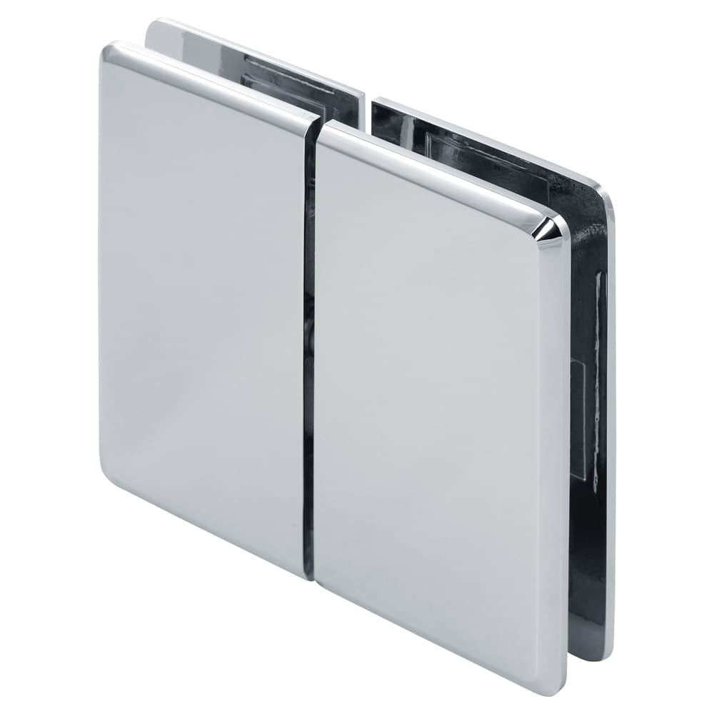 Saturn Beveled Pivot Hinge, Glass-To-Fixed-Panel Transom Mount