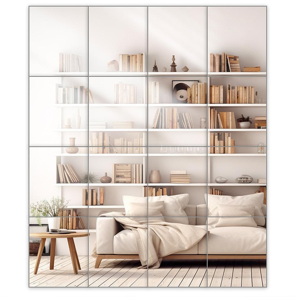 Wall Mirror Tile Set