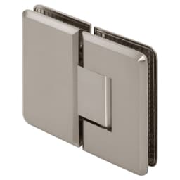 Pluto 180 Degree Glass-to-Glass Beveled Shower Hinge