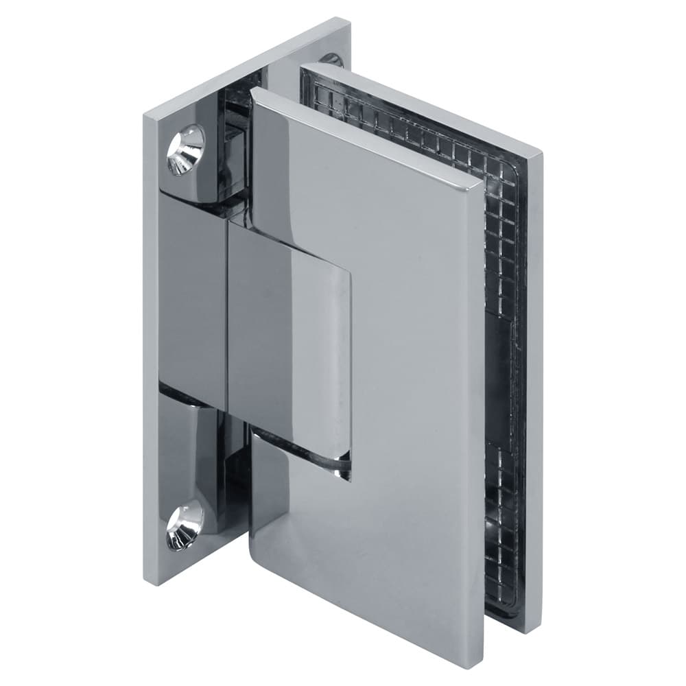 Venus Adjustable Wall Mount Square Full Back Shower Hinge