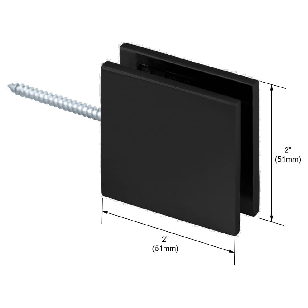 Square Wall Mount Moveable Transom Clamp
