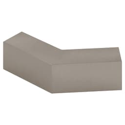 Square 135 Degree Sleeve Over Glass Clamp