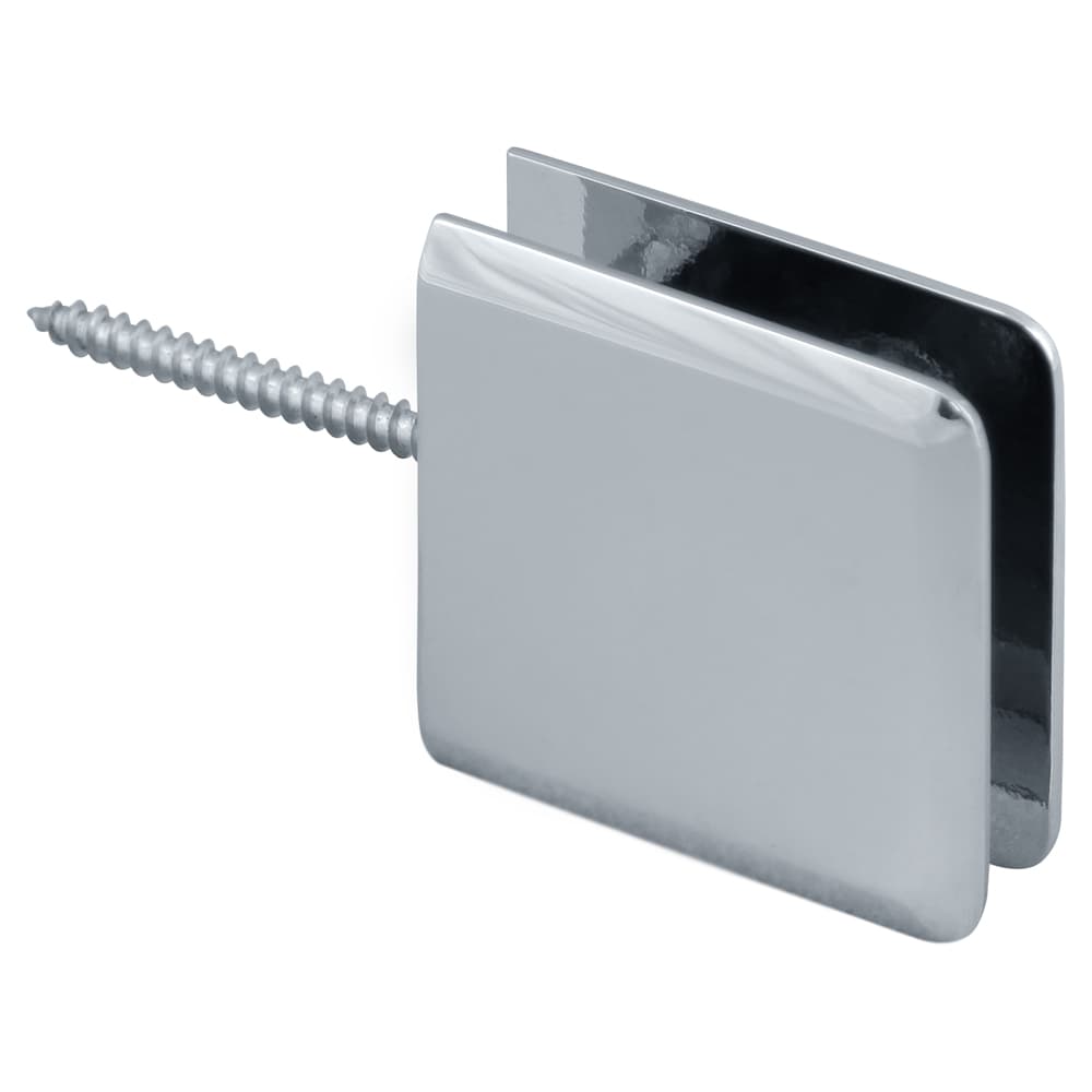 Beveled Wall Mount Movable Transom Clamp