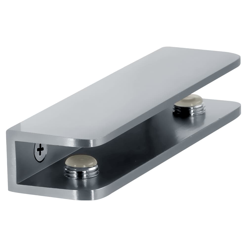 Rectangular Glass Shelf Bracket for 5/16" to 3/8" Shelves