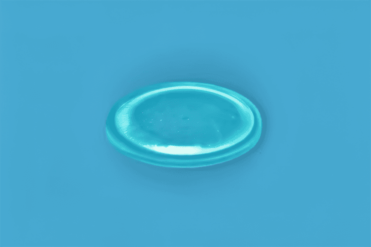 12.7mm x 1.5mm Cylindrical Glass Table Top Bumpers, Non-Slip Pads I Pad 200 PCS