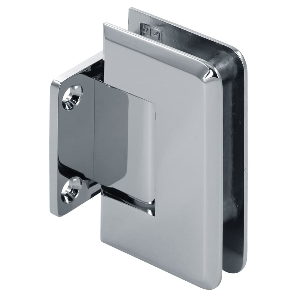 Pluto Wall Mount Beveled Short Back Shower Hinge