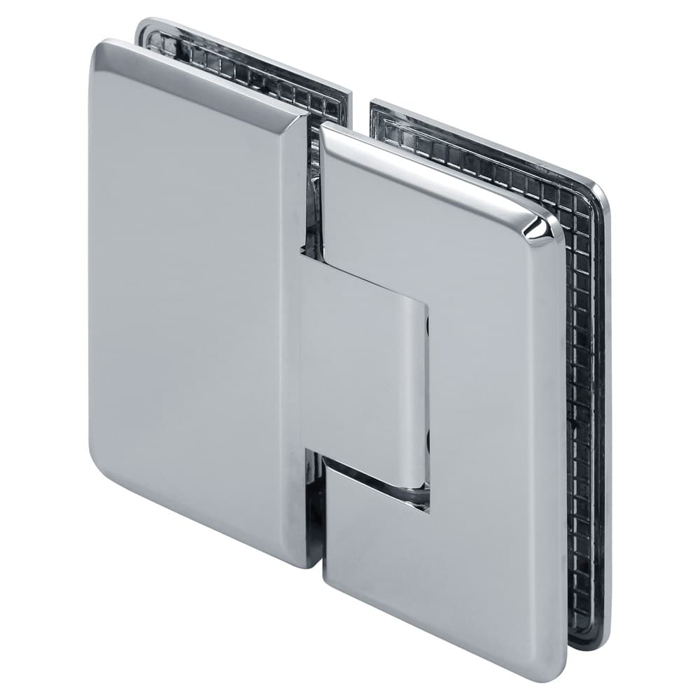 Pluto Adjustable 180 Degree Glass-to-Glass Beveled Shower Hinge