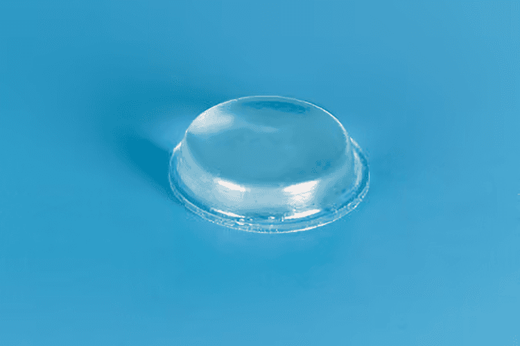 12.7mm x 3.5mm Cylindrical Glass Table Top Bumpers, Non-Slip Pads I Box 5000 PCS