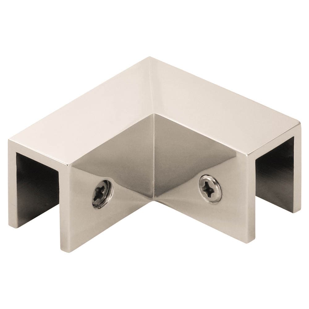 Square 90-Degree Sleeve-Over-Glass Clamp