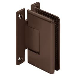 Pluto Adjustable Wall Mount Beveled "H" Back Shower Hinge