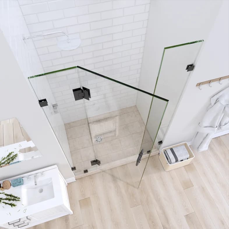 Prima™ Right Open Door & Panel Shower Door-3