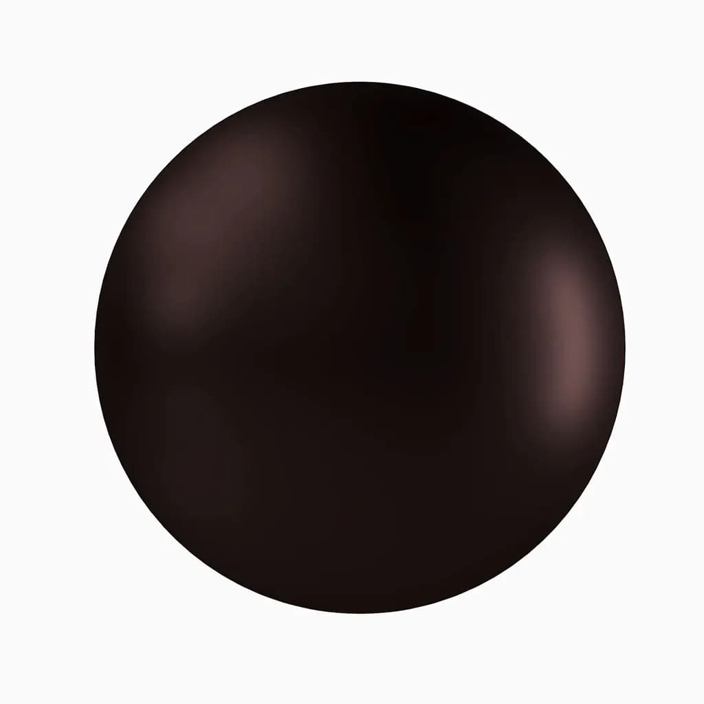 Oil-rubbed bronze finish handle presented against a white background