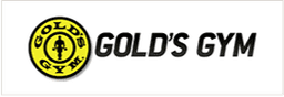 Logo of Gold's Gym, featuring a bold design, relevant for fitness branding.