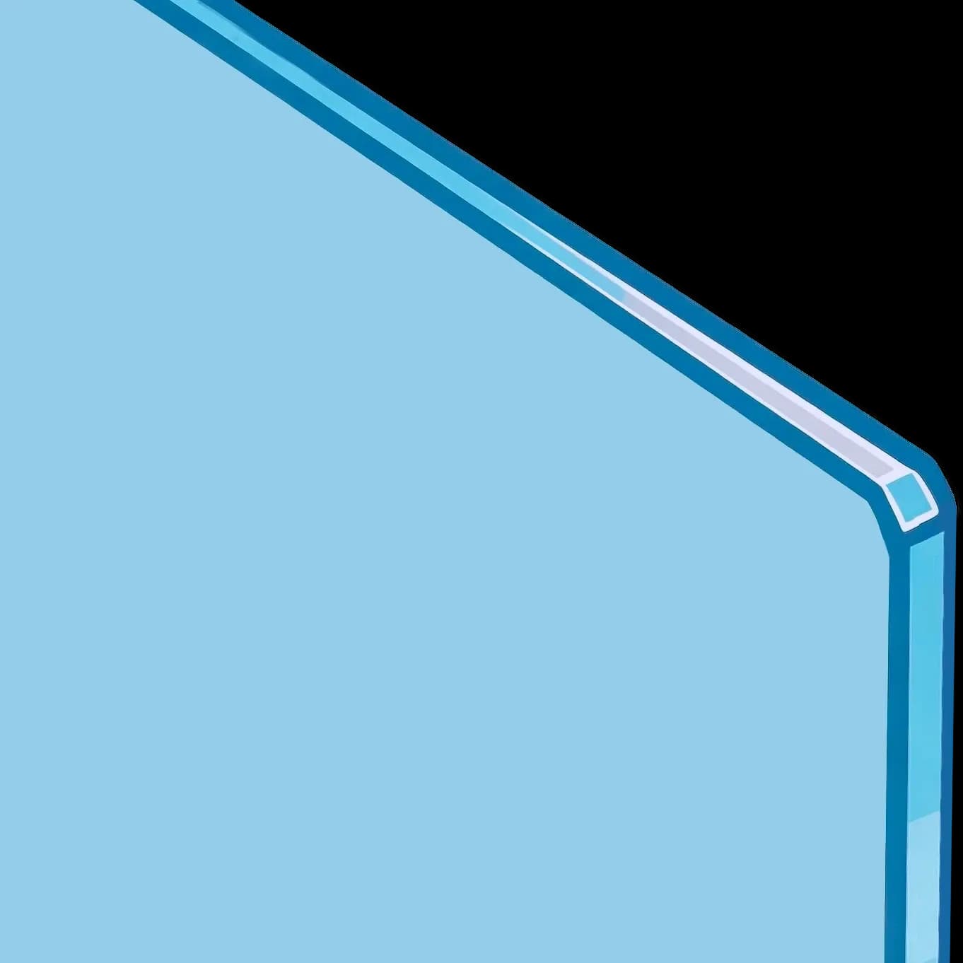 1/4" Tempered Glass