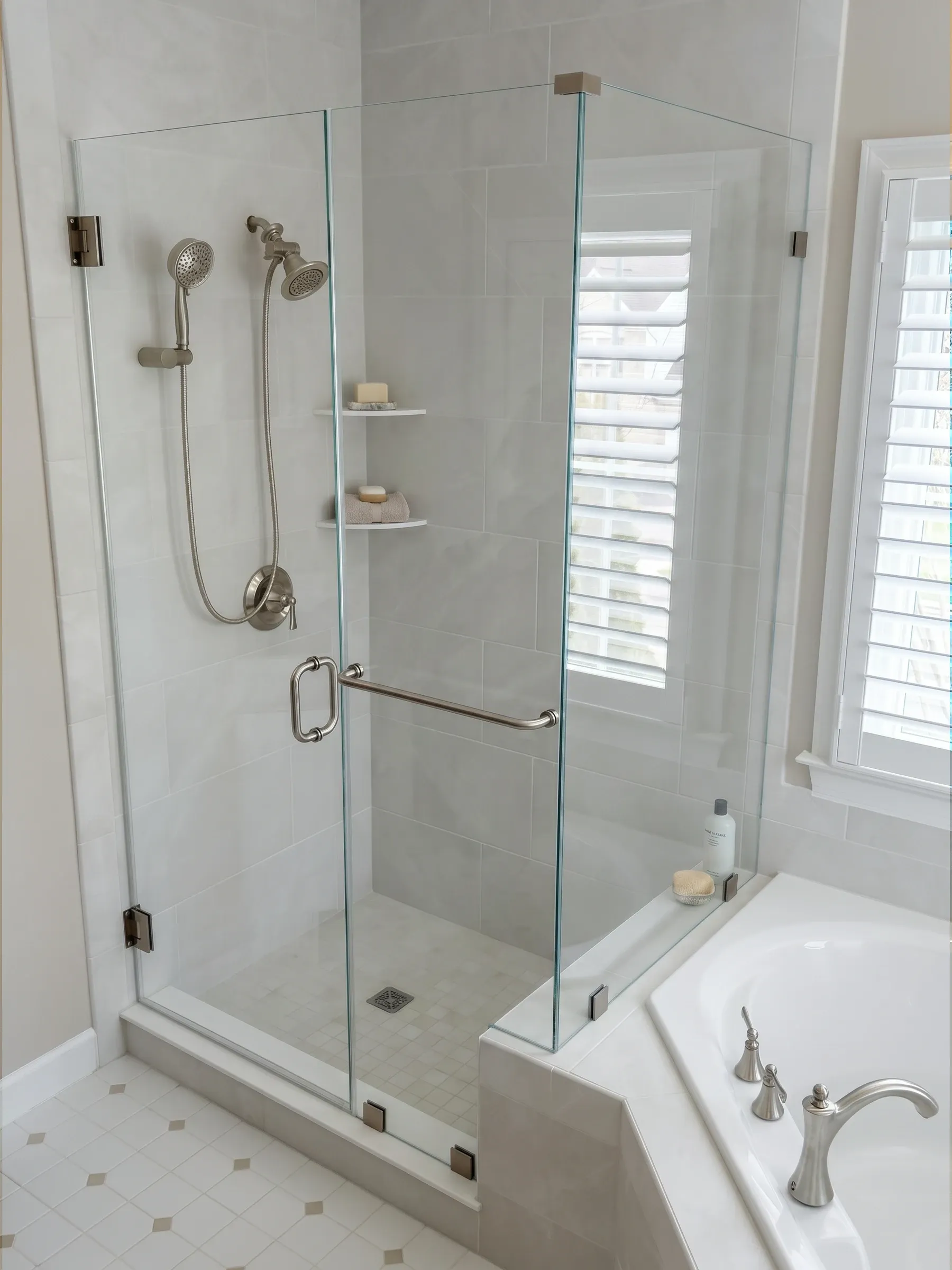 Canto | Frameless Glass Door | Chrome