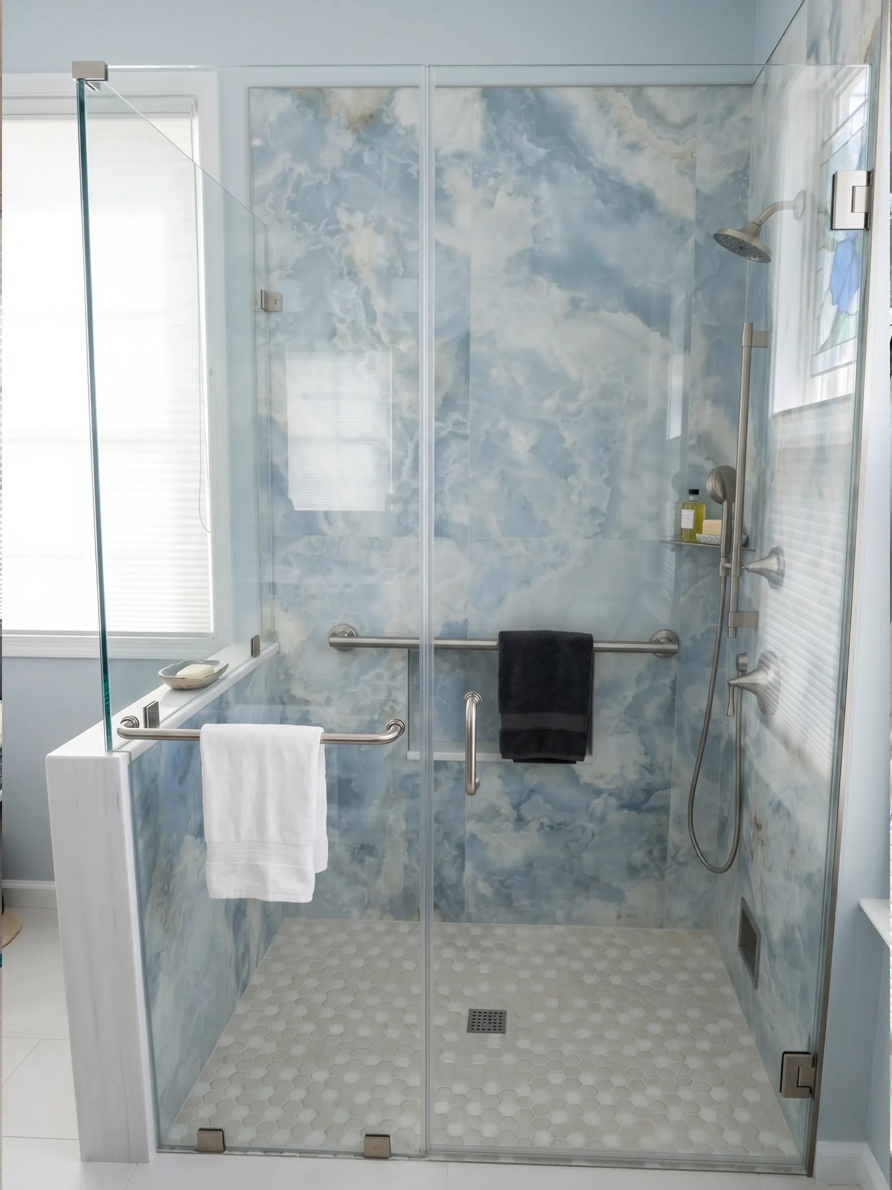 Canto | Corner Door Panel | Chrome