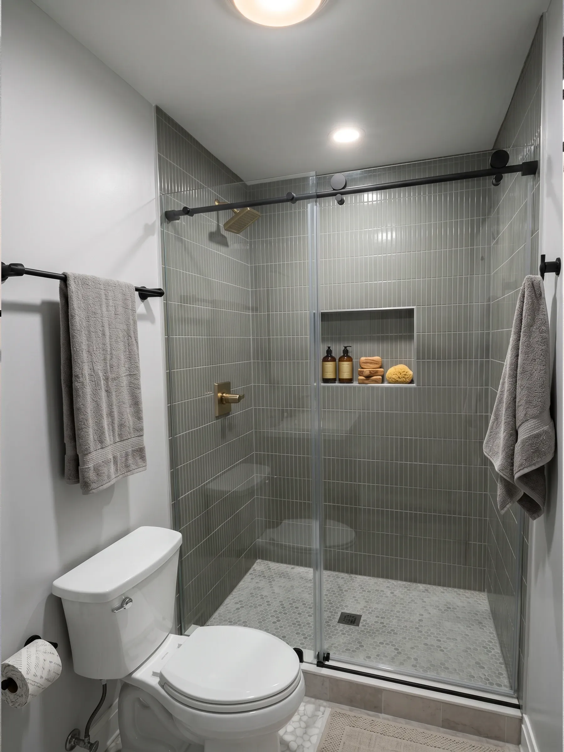 METRO | Bathroom Renovation | Matte Black