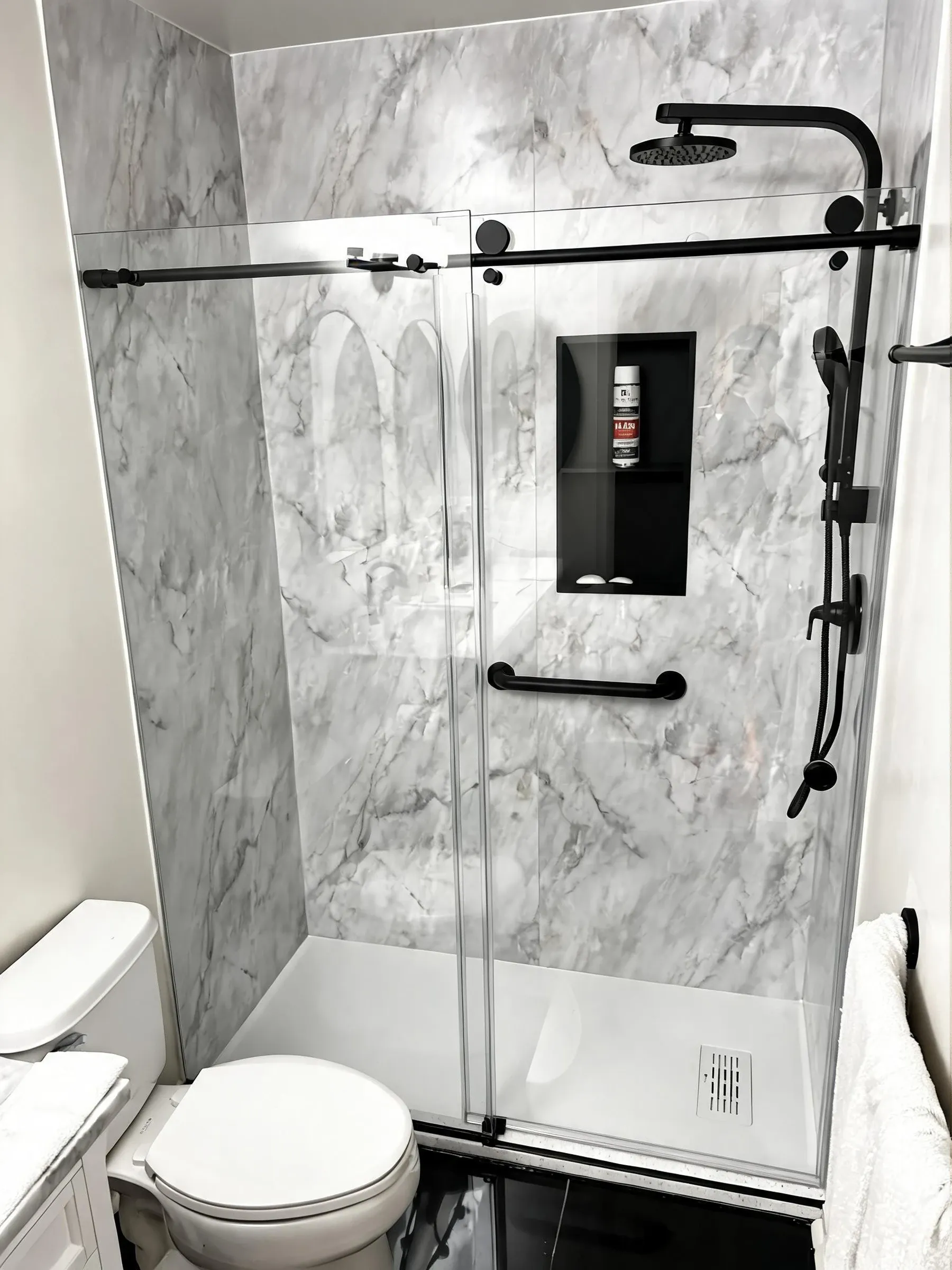 METRO | Modern Bathroom Design | Matte Black