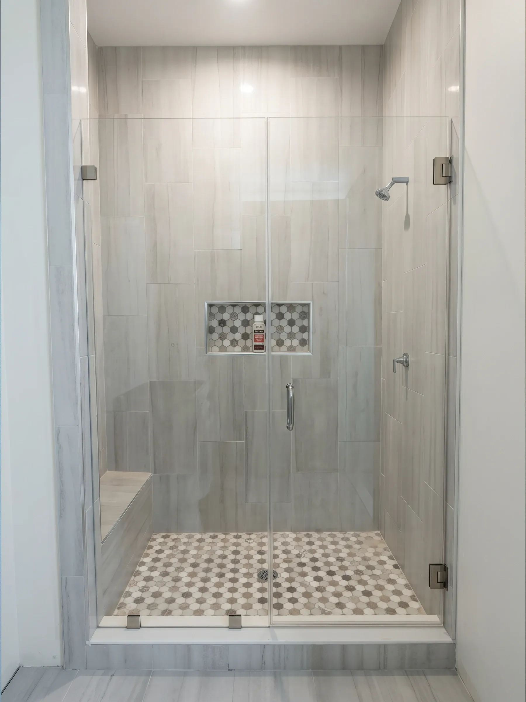 Prima | Glass Panel Door | Chrome