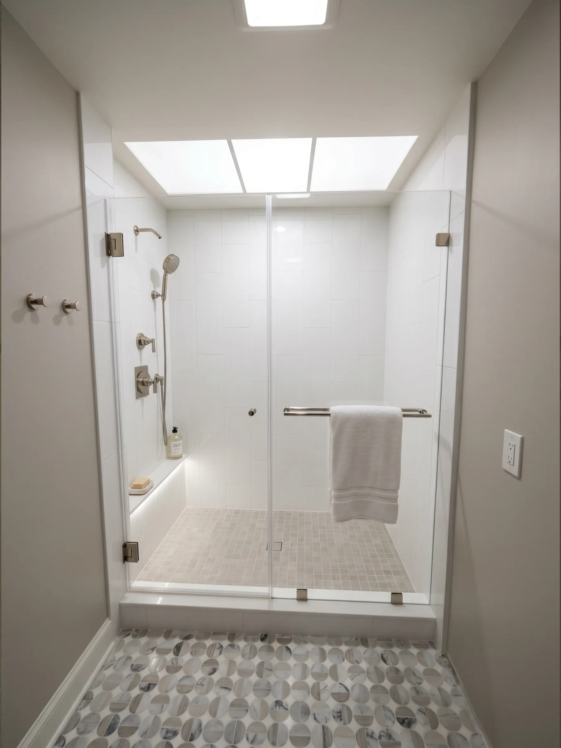 Prima | Inline Glass Door | Chrome