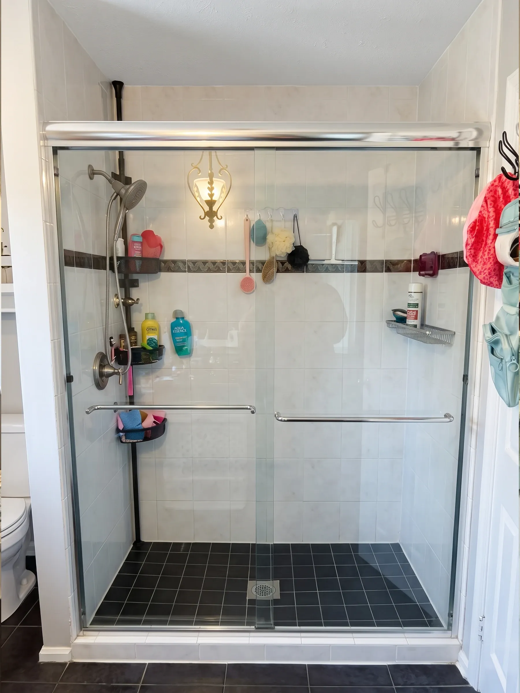 Sero | Sliding Shower Door | Chrome