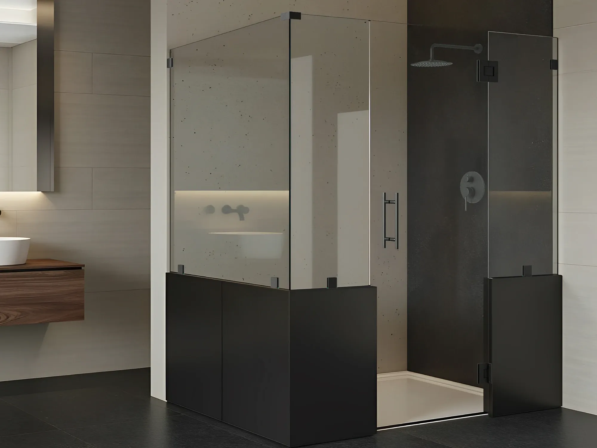 Premium shower door categories