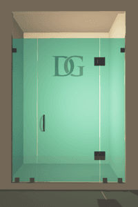 Prima™ Left Open Door & Panel Shower Door-1