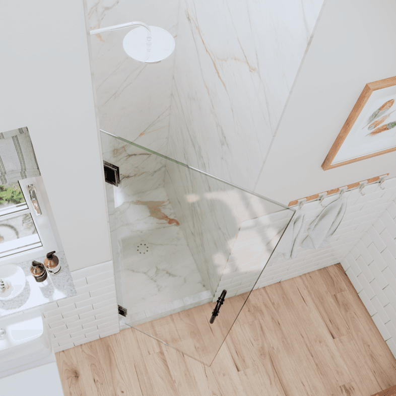 Solo™ Right Open Single Shower Door-3