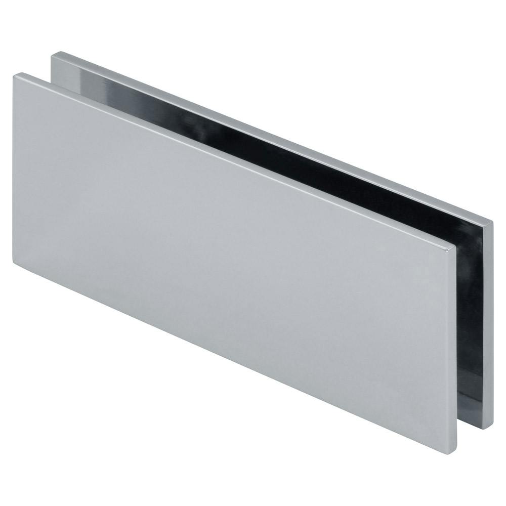 Square 180 Degree Glass-to-Glass Clamp
