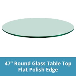 Round Glass Table Tops