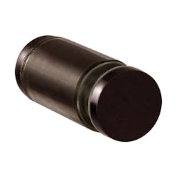 Cylinder Style Single-Sided Knob with Plastic Sleeve, 3/4" (19 mm) 