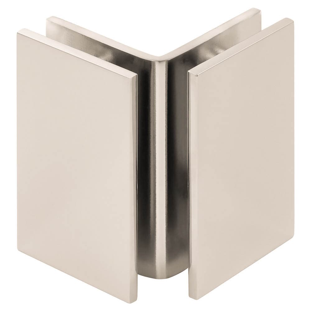 Square 90-Degree Glass-to-Glass Bracket