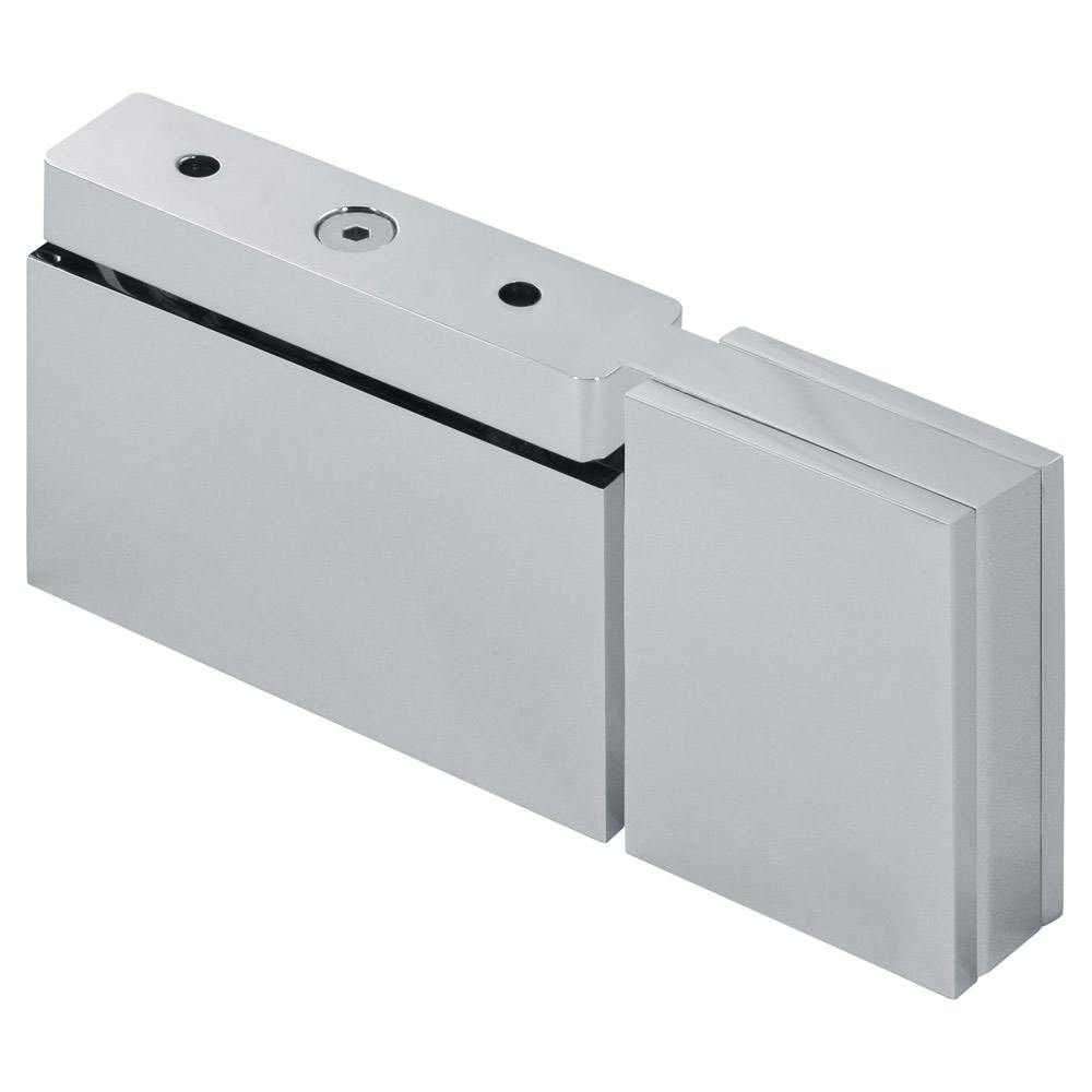 Mars Square Top Bottom Pivot Hinge With 180 Degree Attached U-Clamp