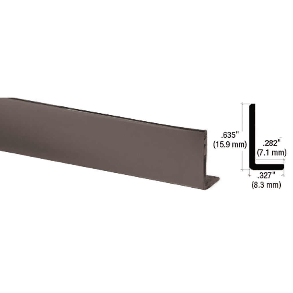 95" Long L-Shaped Bar for Mirrors