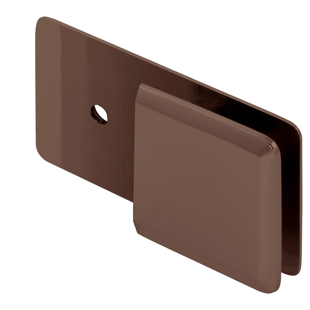 180-Degree Beveled Glass-to-Wall "Y" Inline Clamp