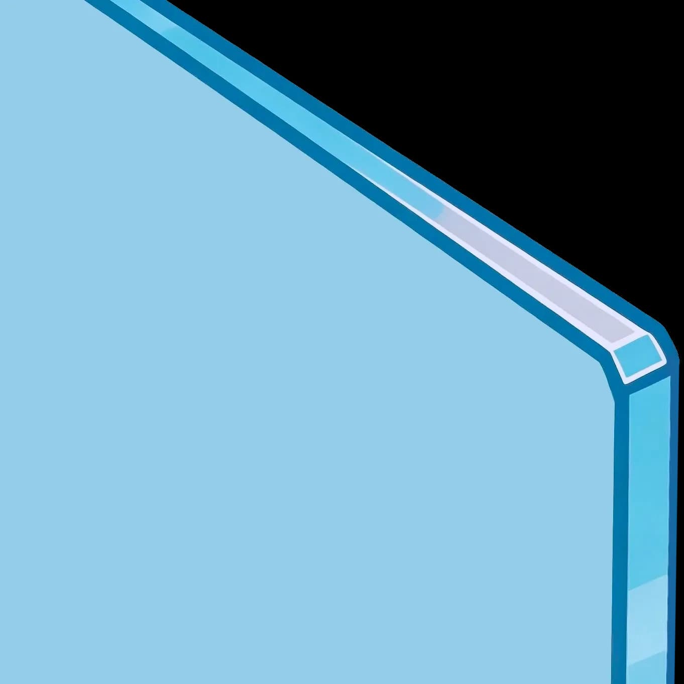 Frameless Glass Panels