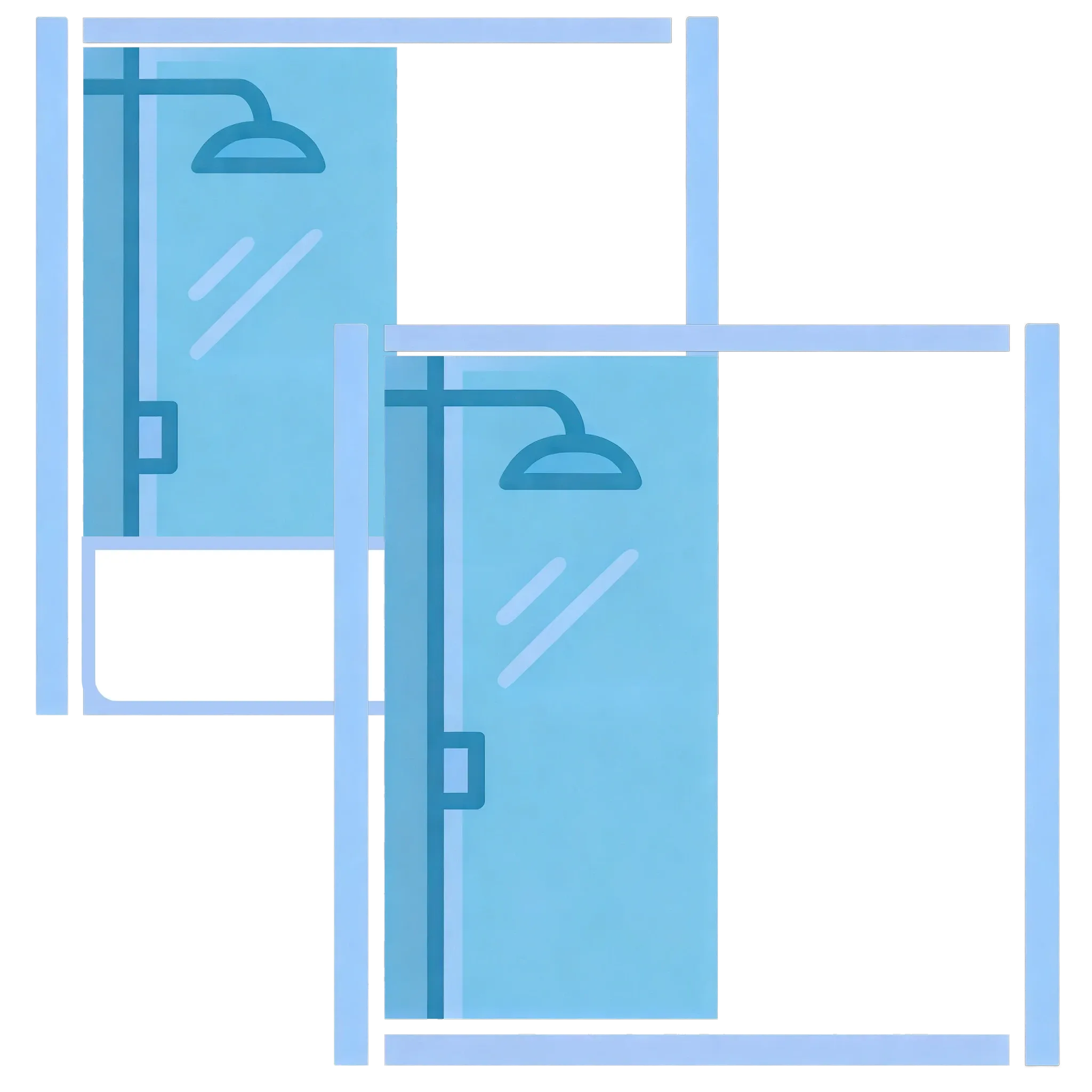 Tub-Height and Full-Height Options