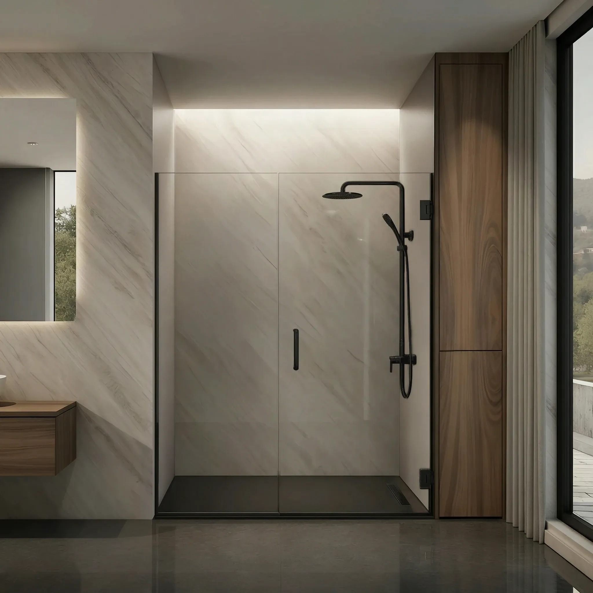 Hinged Shower Doors
